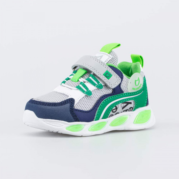 Полуботинки Котофей кроссовки для мальчика 344400-73